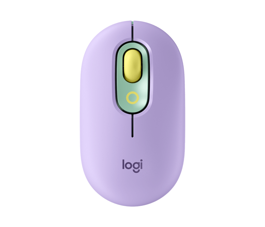 LOGITECH POP WIRELESS MOUSE DAYDREAM (MINT, LILAC, YELLOW)