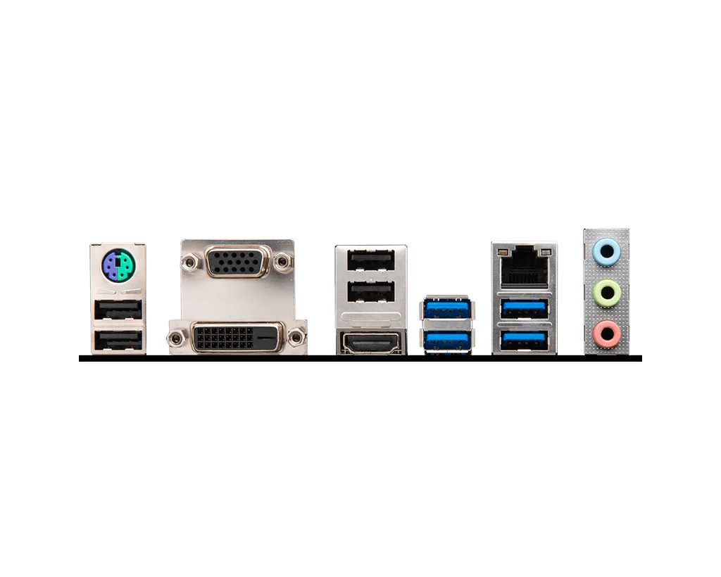 MSI PRO B550M-P GEN3 4DDR4 M.2 MOTHERBOARD (DB15, DVI, HDMI)