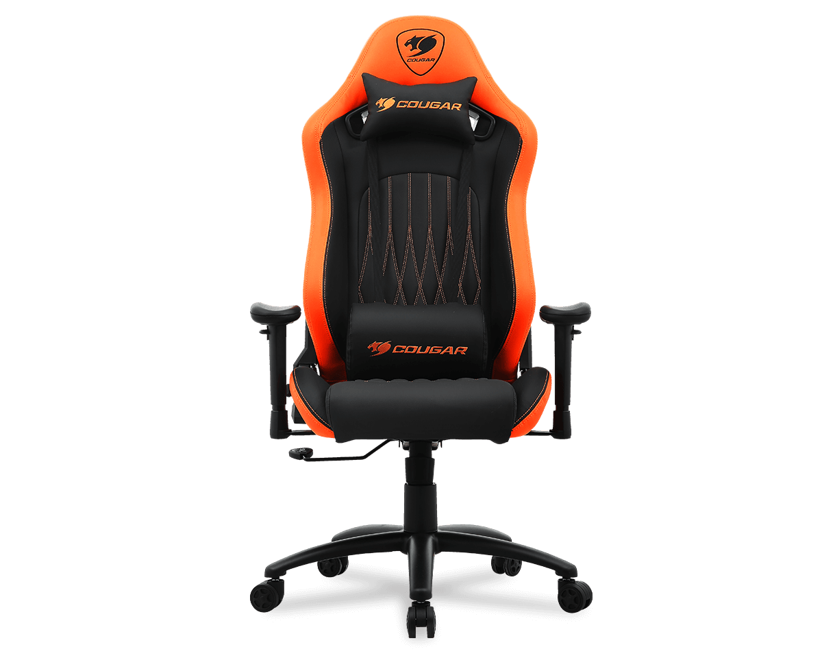 COUGAR EXPLORE RACING GAMING CHAIR BLACK | ORANGE