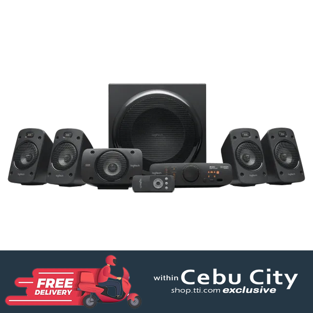 LOGITECH Z906 500WATTS (RMS) SPEAKER SYSTEM