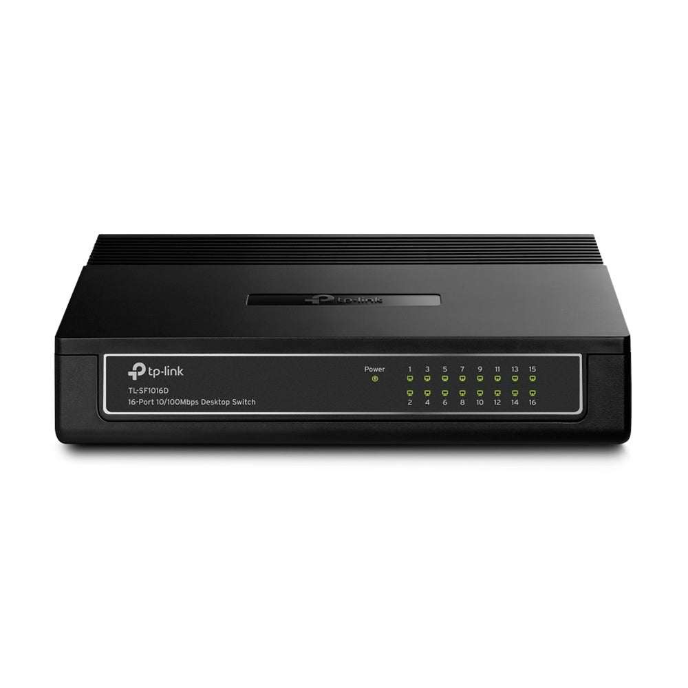 TPLINK SF1016D 16PORT 10/100 DESKSTOP SWITCH