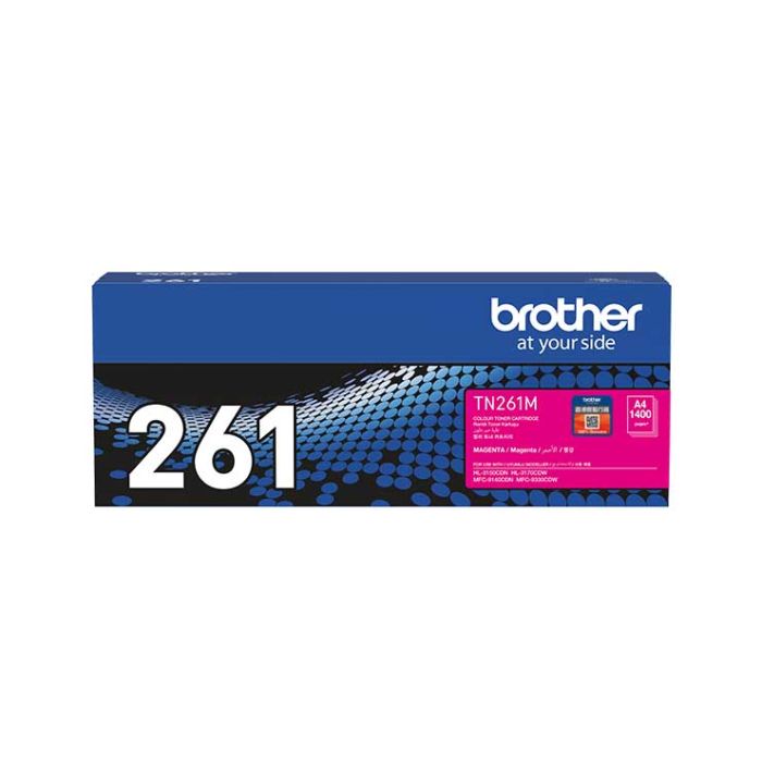 BROTHER TN-261 MAGENTA TONER CARTRIDGE