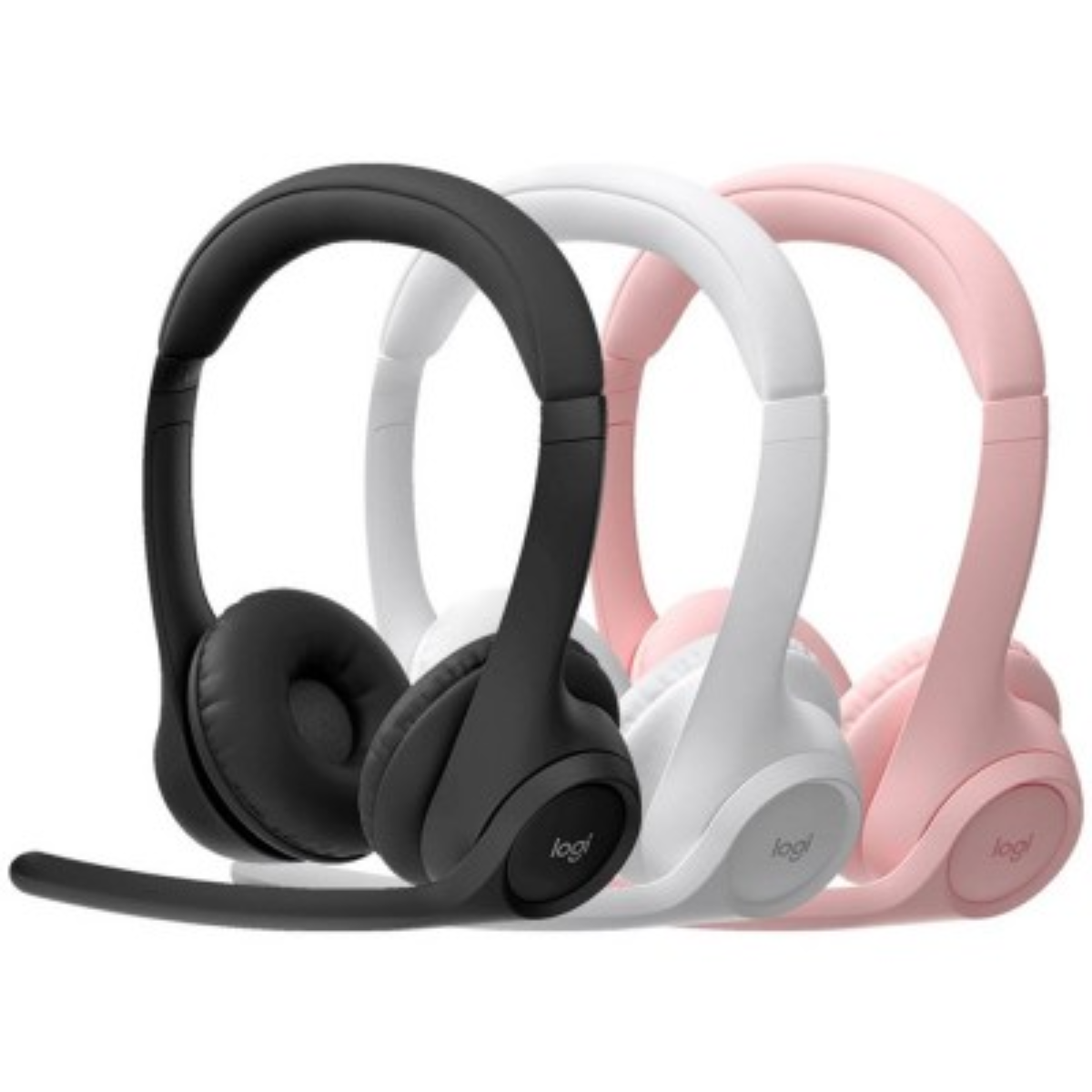 LOGITECH ZONE 300 WIRELESS HEADSET (BLACK)