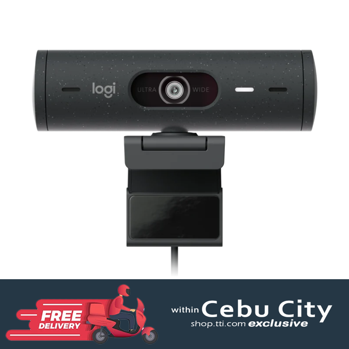 LOGITECH BRIO 500 FHD WEBCAM W/ HDR (GRAPHITE)