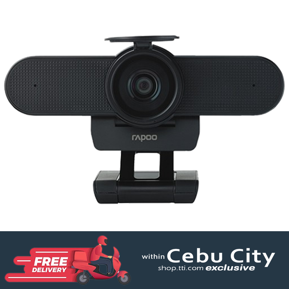 RAPOO C500 4K 2160P USB WEBCAM (BLACK)
