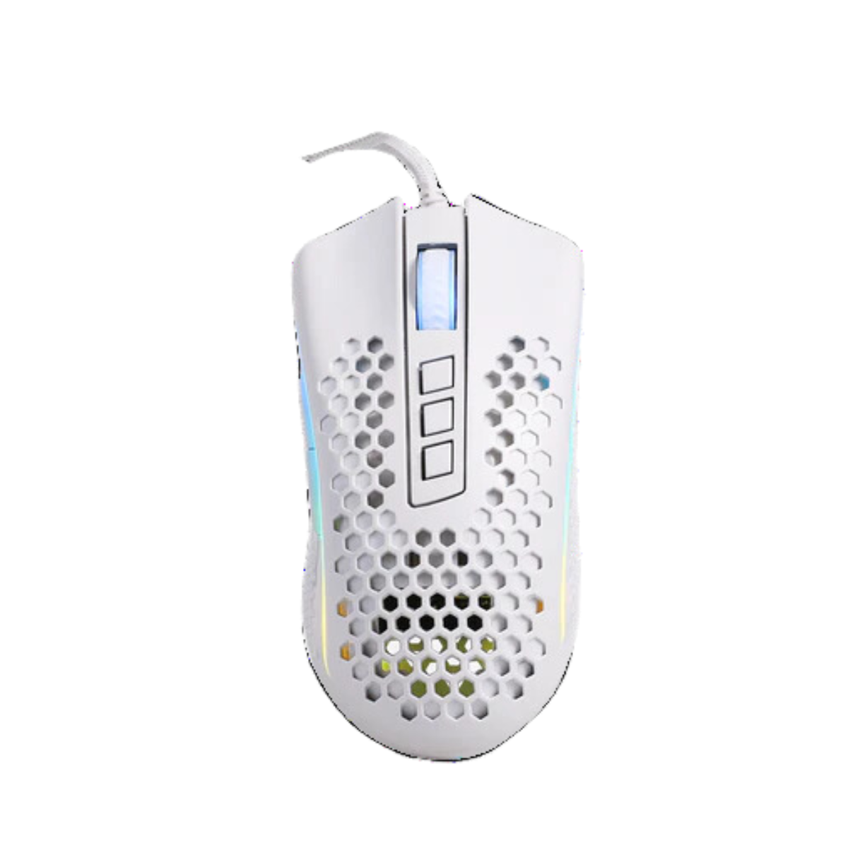 REDRAGON STORM LIGHTWEIGHT RGB GAMING MOUSE-White