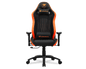 COUGAR EXPLORE RACING GAMING CHAIR W/ HEADREST & LUMBAR CUSHION (BLACK/ORANGE)