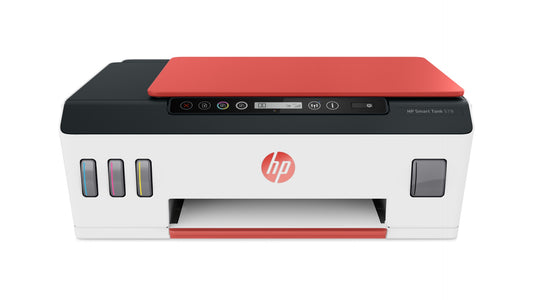 HEWLETT PACKARD SMART TANK 519 AIO PRINTER W/ WIFI (3YW73A) RED