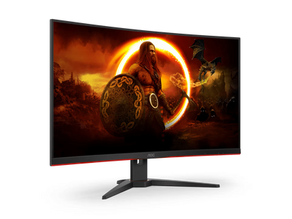 AOC C32G2ZE2 31.5" FHD CURVE GAMING MONITOR 0.5MS 250HZ WLMNT (2XHDMI, DP)