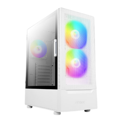 ANTEC NX410 MID TOWER CASE W/ TEMPERED GLASS SIDE PANEL, 3 ARGB FANS