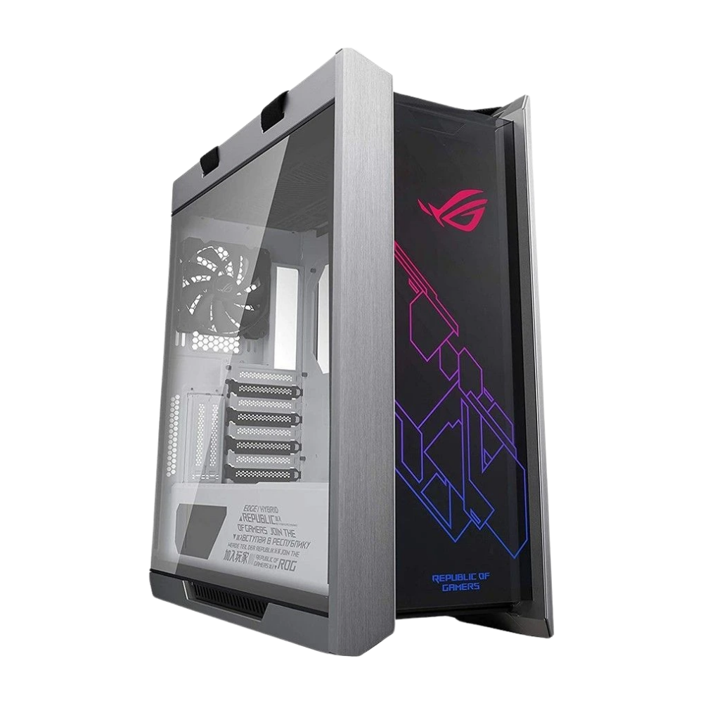 ASUS ROG HELIOS GX601 RGB MID TOWER CASE W/ TEMPERED WINDOW, 4FANS