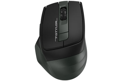 A4TECH FB35 FSTYLER BLUETOOTH & 2.4GHZ WIRELESS OPTICAL MOUSE (GREEN)