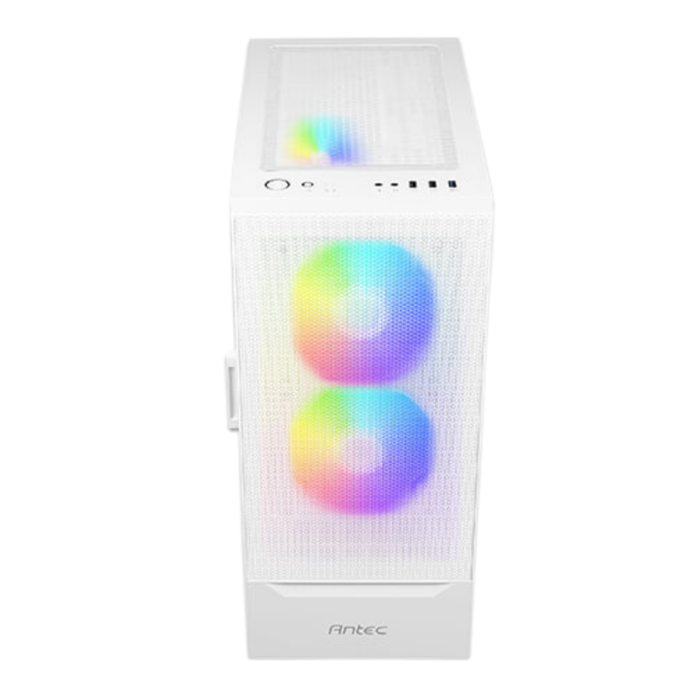 ANTEC NX410 MID TOWER CASE W/ TEMPERED GLASS SIDE PANEL, 3 ARGB FANS