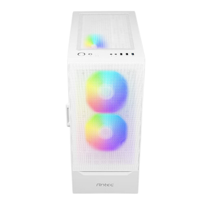 ANTEC NX410 MID TOWER CASE W/ TEMPERED GLASS SIDE PANEL, 3 ARGB FANS