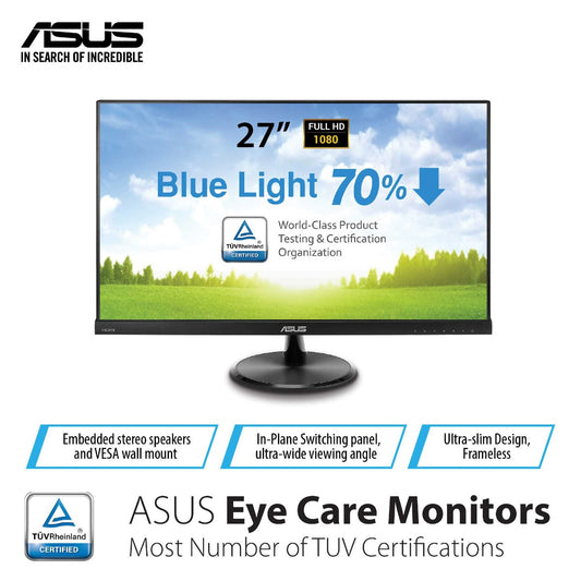 ASUS VC279H 27" WIDE FHD LED MONITOR