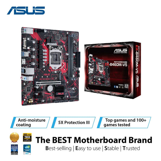 ASUS EX-B460M-V5 2DDR4 M.2 MOTHERBOARD (DB15, HDMI)