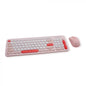 PROMATE PASTEL COMBO WIRELESS KEYBOARD & MOUSE (BLUE)