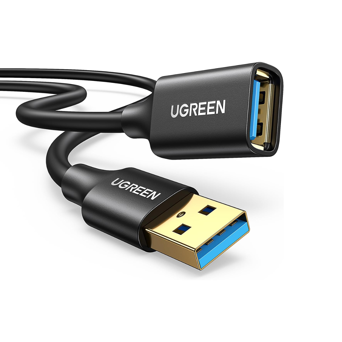 UGREEN USB A 2.0 (M) TO USB A 2.0 (F) EXTENSION CABLE-5M