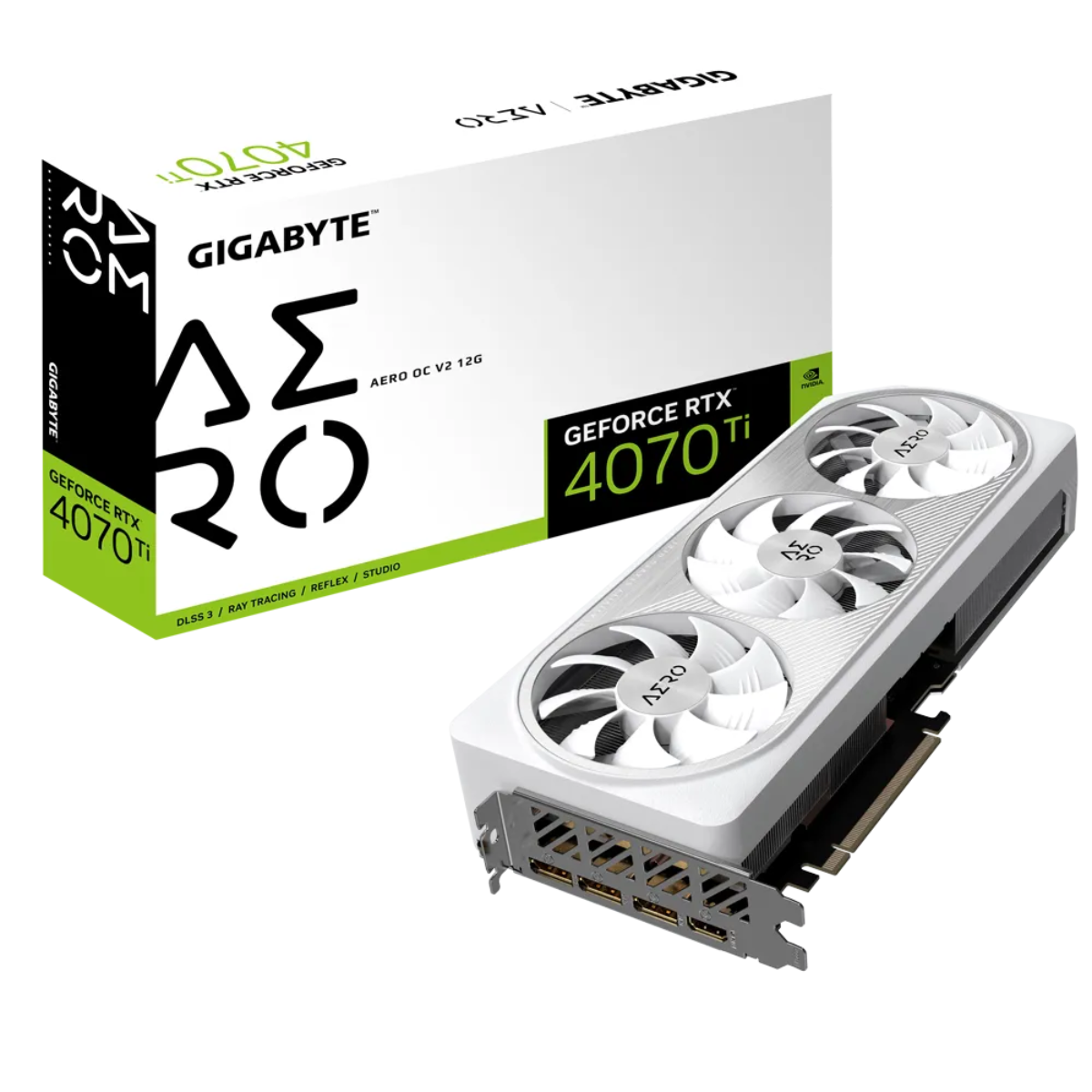GIGABYTE RTX 4070TI 12GB 192BIT GDDR6X AERO OCV2 (HDMI, 3XDP)
