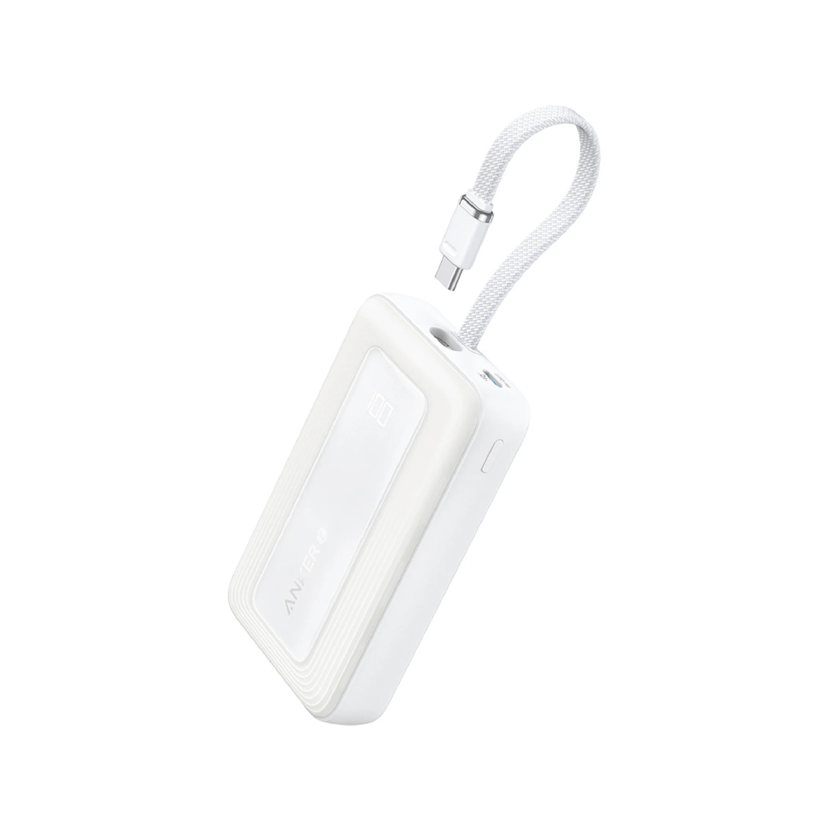 ANKER ZOLO 20000MAH W/ BUILT-IN 30W USB-C CHARGING CABLE (1XUSB-A, 1XUSB-C) POWERBANK