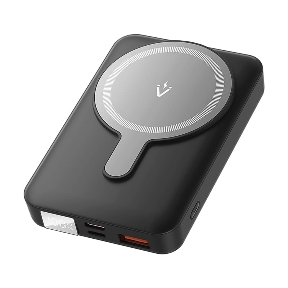VENTION 10000MAH MAGNETIC POWERBANK (1XUSB-C, 1XUSB-A, 1XLIGHTNING) BLACK