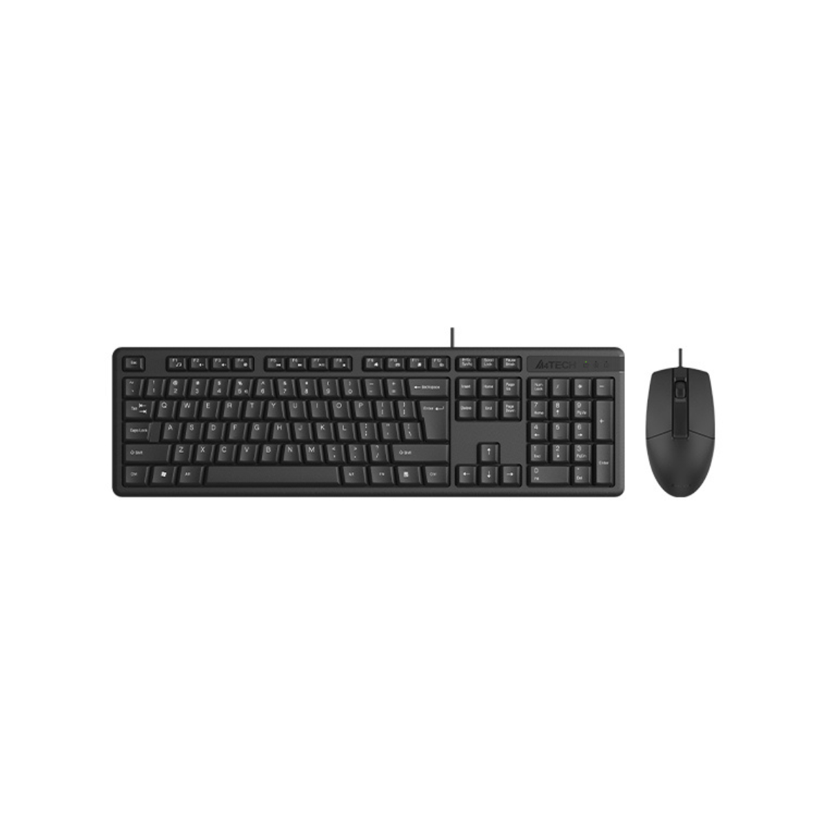 A4TECH KRS-3330 KEYBOARD + MOUSE USB BLACK