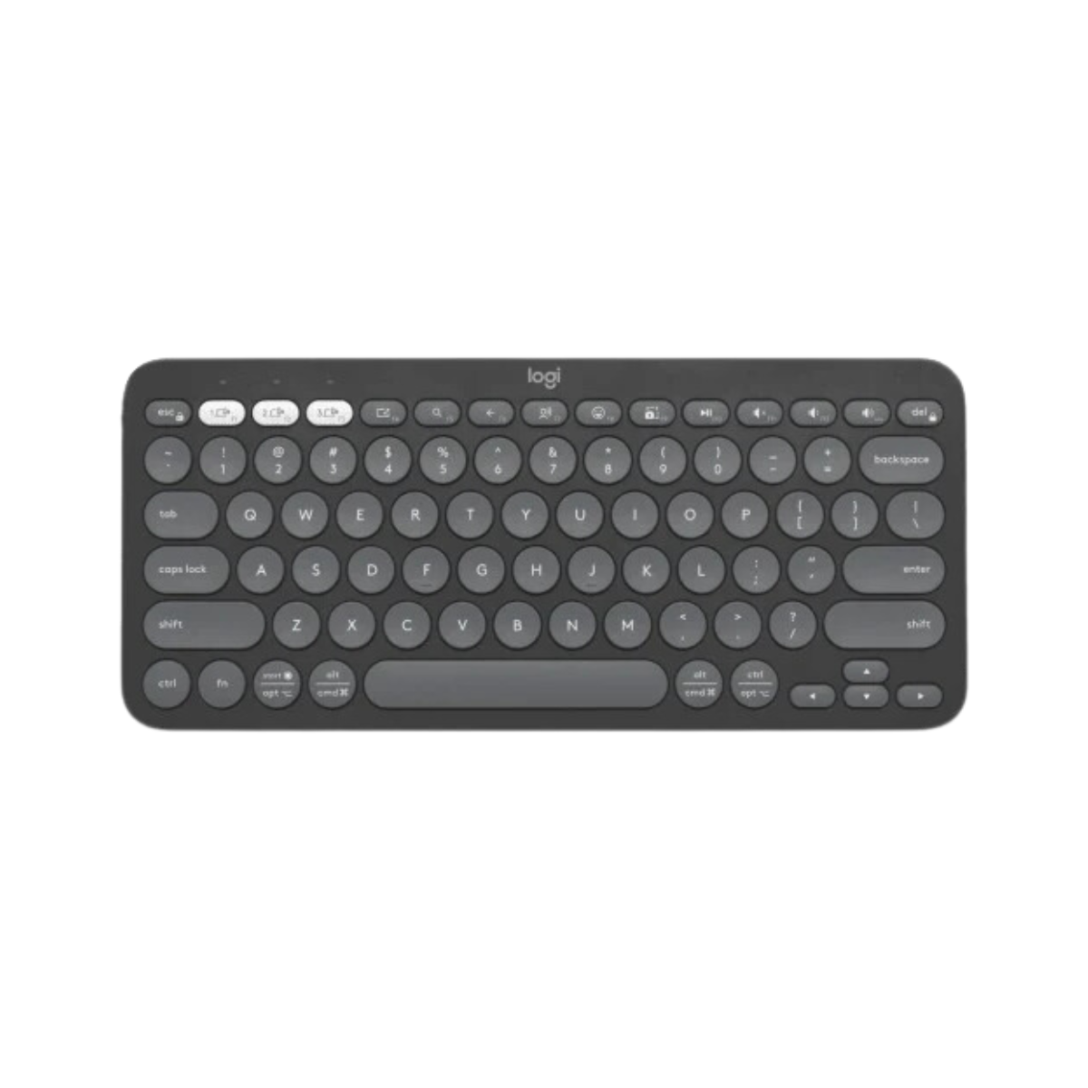 LOGITECH BLUETOOTH MULTI-DEVICE KEYBOARD PEBBLE KEYS 2 K380S