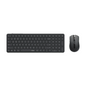 RAPOO 9350S MULTI-MODE 2.4G WIRELESS BLUETOOTH ULTRA SLIM RECHARGEABLE KEYBOARD AND MOUSE (DARK GRAY)