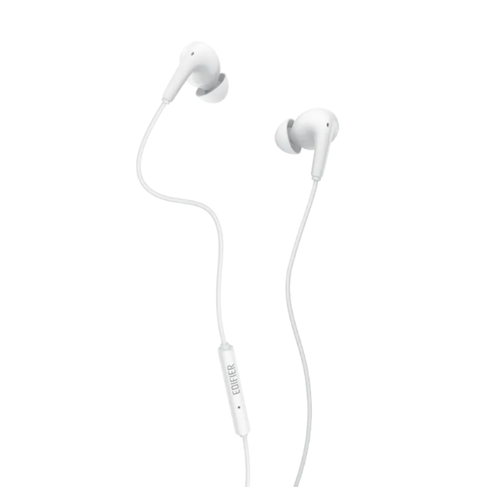 EDIFIER P230 USB-C EARBUDS WITH REMOTE AND MIC (WHITE)