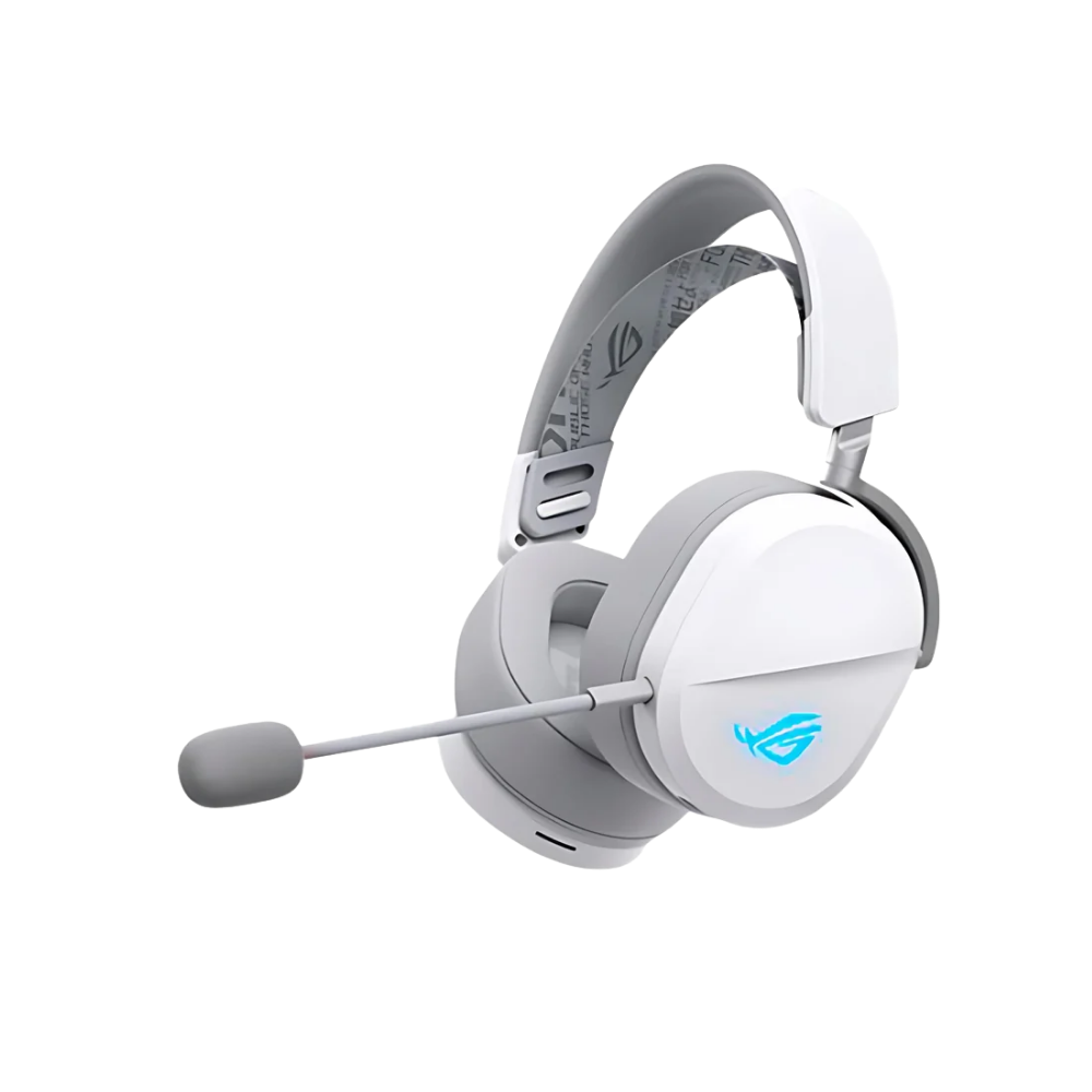 ASUS ROG PELTA TRI-MODE WIRELESS GAMING HEADSET (WHITE)