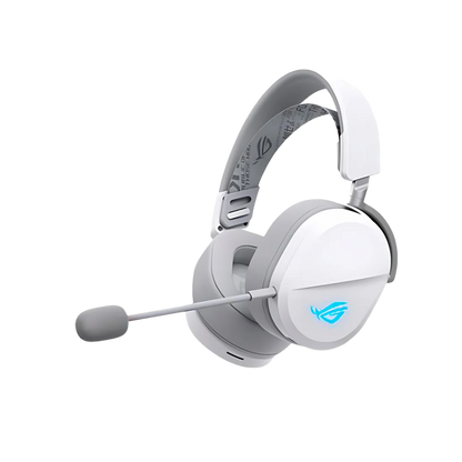ASUS ROG PELTA TRI-MODE WIRELESS GAMING HEADSET (WHITE)
