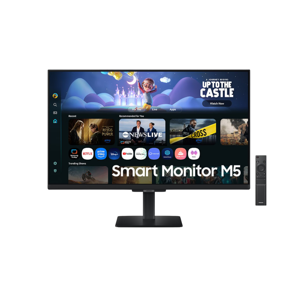 SAMSUNG M5 LS27FM500EEXXP 27" FHD SMART MONITOR W/ SPKR WLMNT (HDMI)