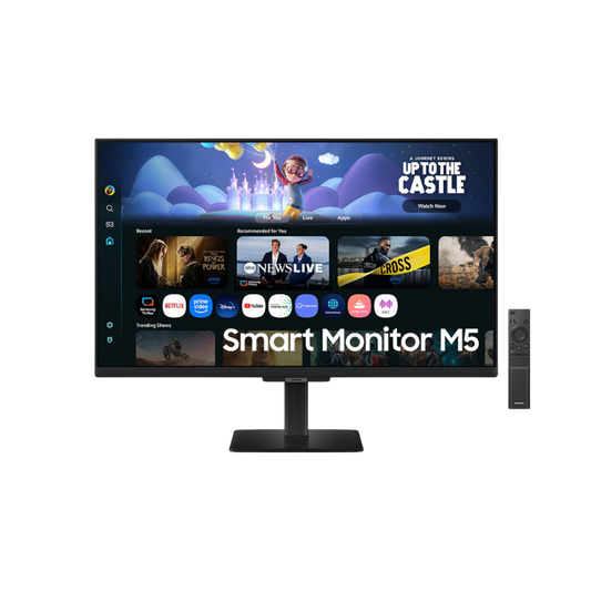 SAMSUNG M5 LS27FM500EEXXP 27" FHD SMART MONITOR W/ SPKR WLMNT (HDMI)