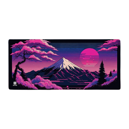 DOTTED MT FUJI 900X400MM DESK MAT (4MM)
