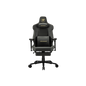 COUGAR ARMOR EVO M GAMING CHAIR W/ HEADREST & LUMBAR CUSHION, 5D-ARMREST (BLACK/GOLD)