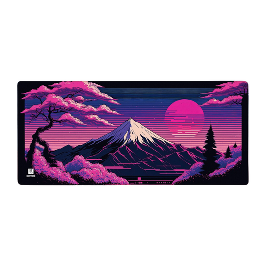 DOTTED MT FUJI 900X400MM DESK MAT