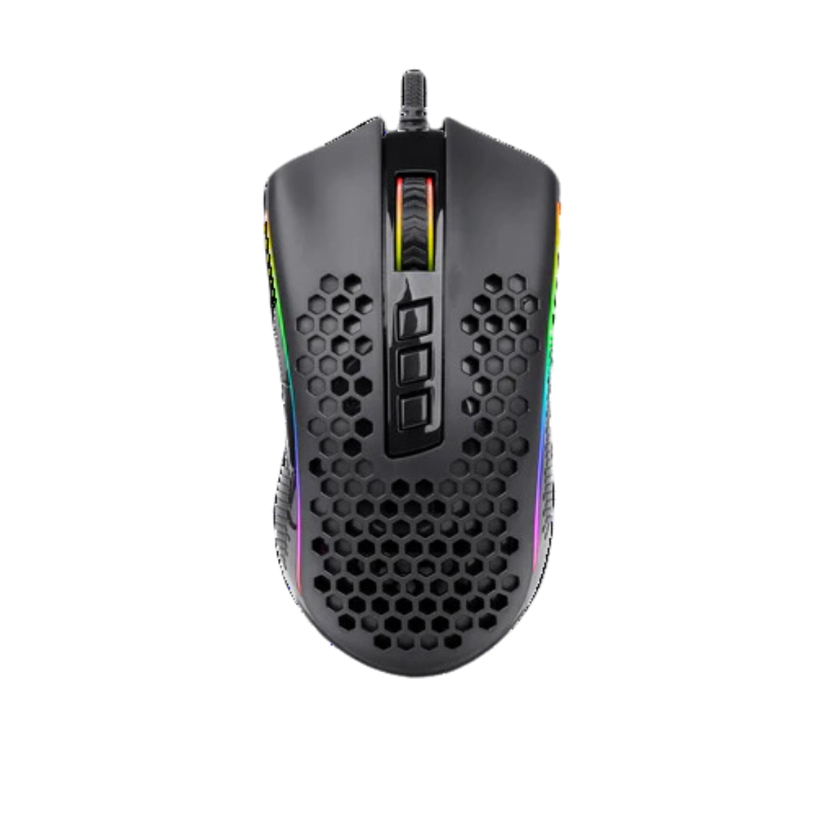 REDRAGON STORM LIGHTWEIGHT RGB GAMING MOUSE-Black