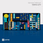 DOTTED TOKYO CITY 900X400MM DESK MAT (4MM)