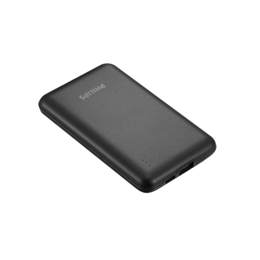 PHILIPS 10000MAH 22.5W (1XUSB-C, 1XUSB-A) POWERBANK BLACK