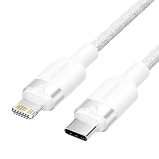 VENTION USB-C (M) TO LIGHTNING (M) CABLE (1M) WHITE