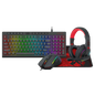 REDRAGON S148 4IN1 GAMING SET (KEYBOARD+MOUSE+HEADSET+MOUSE PAD)