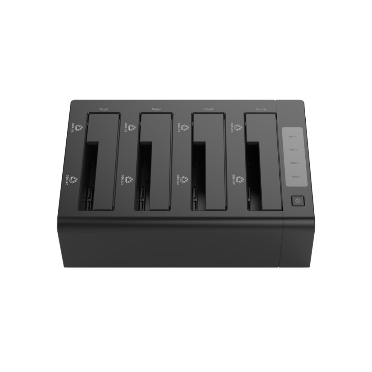ORICO 4BAY 2.5"/3.5" SATA HDD/SSD DOCKING STATION (BLACK)
