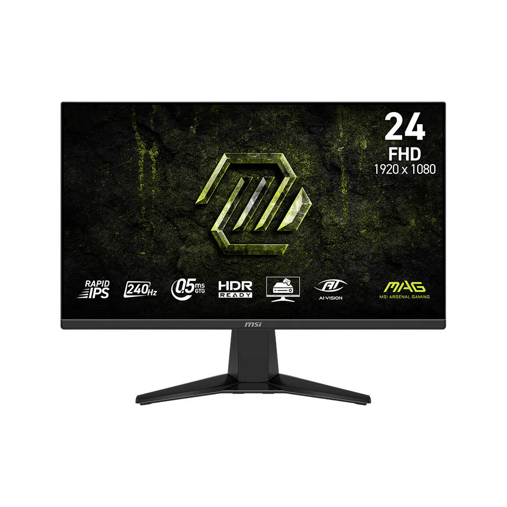MSI MAG 245F X24 23.8" FHD RAPID IPS GAMING MONITOR 240HZ WLMNT (2XHDMI, DP)