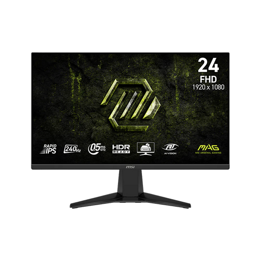 MSI MAG 245F X24 23.8" FHD RAPID IPS GAMING MONITOR 240HZ WLMNT (2XHDMI, DP)