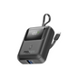 PROMATE POWERPOD-10 10000MAH 35W PD ULTRA COMPACT POWERBANK USB-A/USB-C W/ BUILT-IN USB-C CABLE