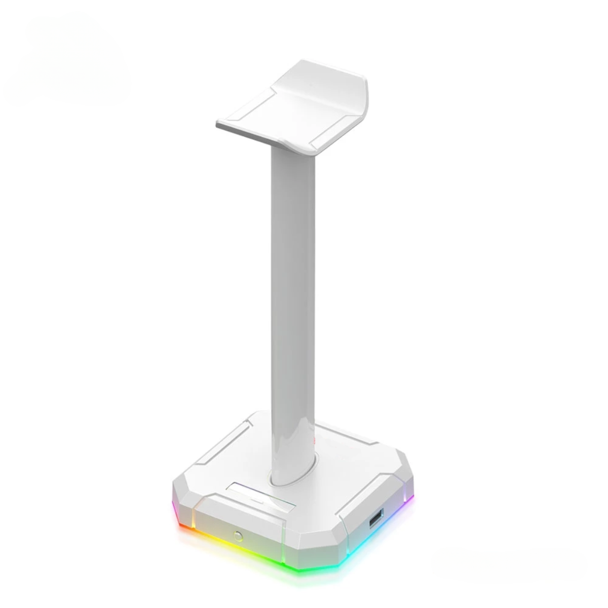 REDRAGON SCEPTER PRO RGB GAMING HEADSET STAND (WHITE)