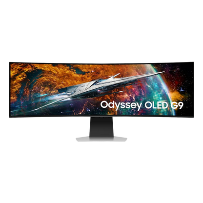 SAMSUNG ODYSSEY G95SC LS49CG954SEXXP 49" OLED DUAL QHD CURVED SMART GAMING 240HZ WLMNT W/SPKR (HDMI, 2XDP, 2XUSB)