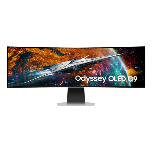 SAMSUNG ODYSSEY G95SC LS49CG954SEXXP 49" OLED DUAL QHD CURVED SMART GAMING 240HZ WLMNT W/SPKR (HDMI, 2XDP, 2XUSB)