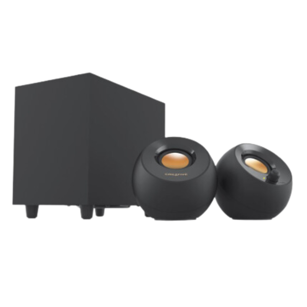 CREATIVE PEBBLE PLUS MODERN 2.1 USB DESKTOP SPEAKERS WITH SUBWOOFER