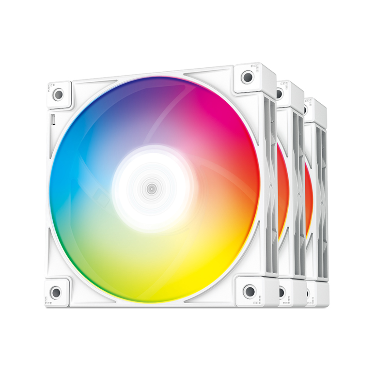 DEEPCOOL FC120 ARGB 120MM FAN (3PCS/PACK) (WHITE)